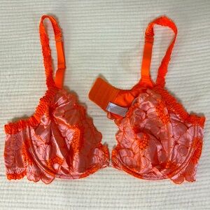 38DD Unlined Lace Bra